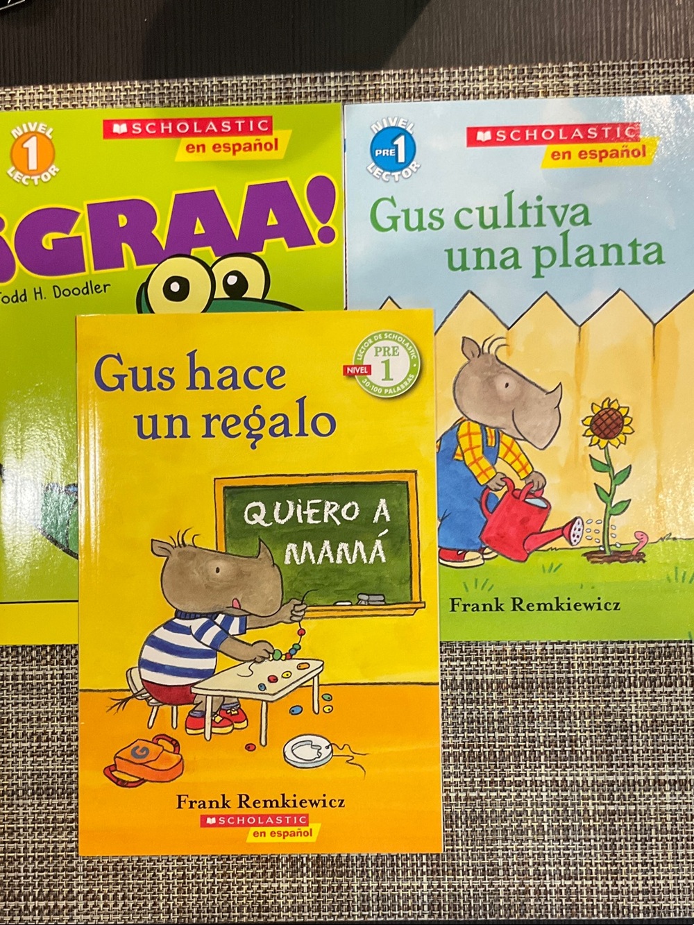 3children,s books in Spanish NWT
